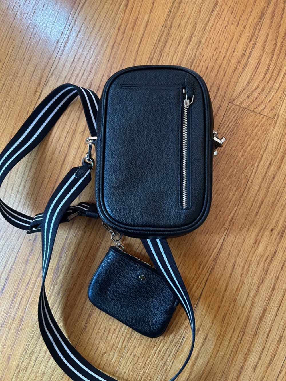 Kate Spade Rosie North South Crossbody Black Leather - Picture 8 of 8
